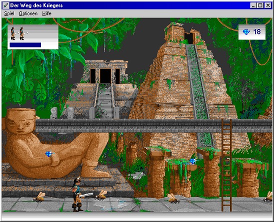 Screenshot vom Programm: Der Weg des Kriegers