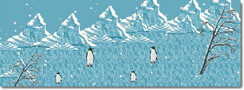 Pinguine Screensaver